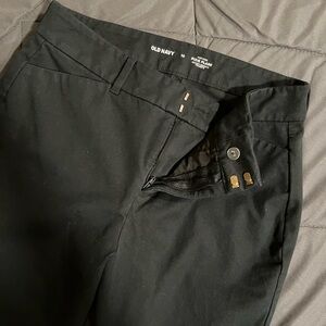 Old Navy pixie flare Black Chinos